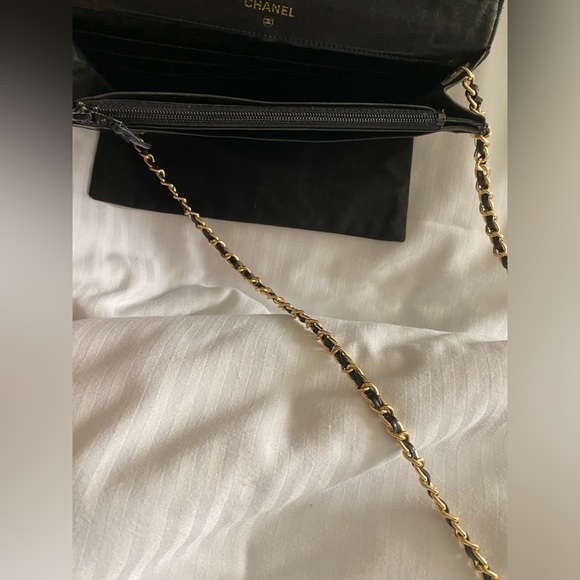 Authentic Black Leather Chanel - Picture 13 of 16